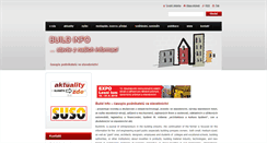 Desktop Screenshot of buildinfo.cz